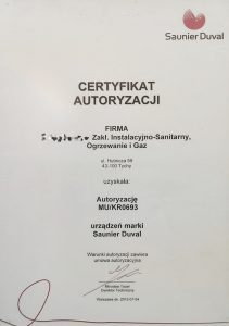 Certyfikat autoryzacji